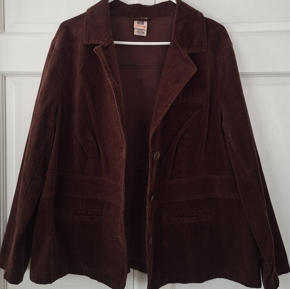 Faded Glory Jackets & Blazers - Faded Glory brown corduroy jacket